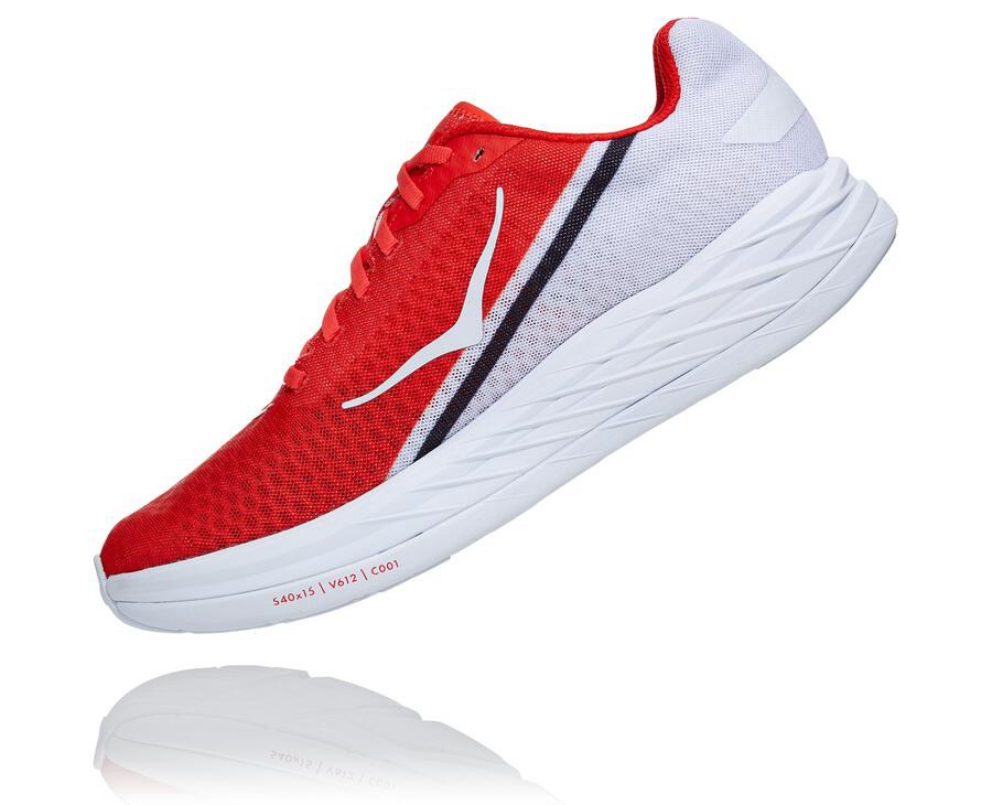 Zapatillas Running Hoka One One Mujer - Rocket X - Rojas/Blancas - EKL428730